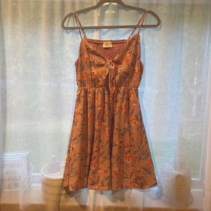 Pink Floral Sienna Sky Dress